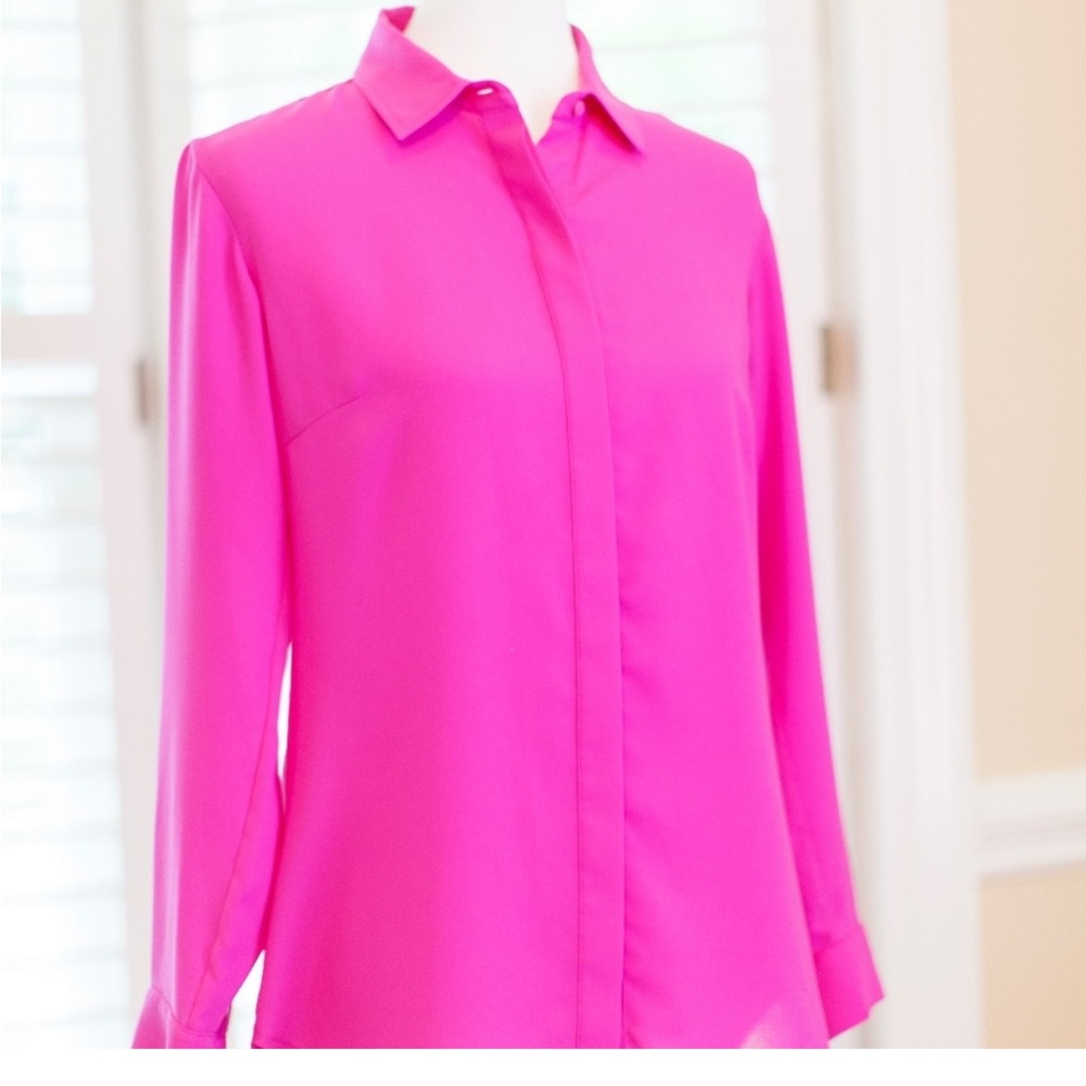 Trina Turk 100% Silk Top